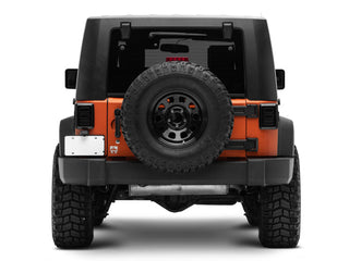 Raxiom LED Tail Lights Black Housing (REAR): Fits Most Jeep Wrangler Models (2007-2018)