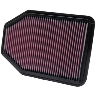 K&N Drop-In Air Filter: Jeep Wrangler 3.6L V6, 3.8L V6 2012 - 2018