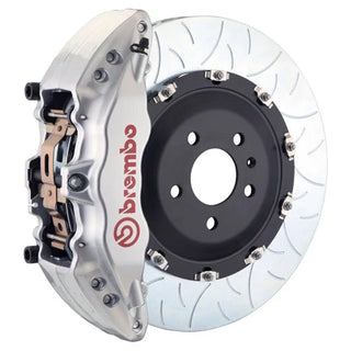 Brembo GT 6-Piston Front Big Brake Kit (Silver, T3 Slotted): Jeep Grand Cherokee 2022 - 2025 (All Models, Including L)