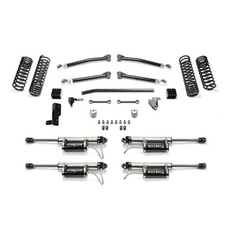 Fabtech 3in Trail 4WD 4-Door Suspension w/ Dlss Resi Shks: Jeep Wrangler 2018-2021