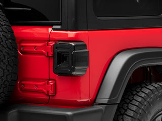 Raxiom Axial Plateau LED Tail Lights Smoked Lens: Jeep Wrangler JL 2018-2025 6.4L 392 / 3.6L V6 / 3.0L EcoDiesel
