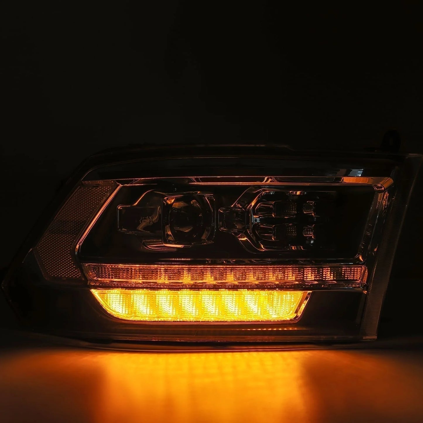 AlphaRex PRO Projector Headlights (Black): Dodge Ram 2009 - 2018