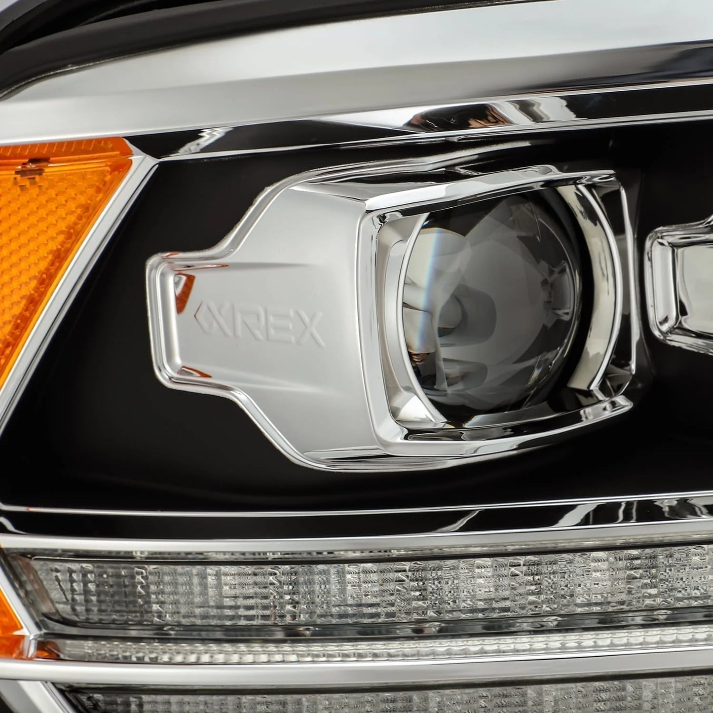 AlphaRex PRO Projector Headlights (Black): Dodge Ram 2009 - 2018