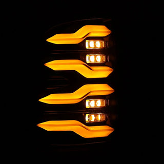 AlphaRex LUXX LED Tail Lights (Black): Dodge Ram 2009 - 2018 (1500, 2500 & 3500)