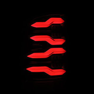AlphaRex LUXX LED Tail Lights (Black): Dodge Ram 2009 - 2018 (1500, 2500 & 3500)