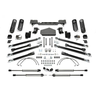 Fabtech 5in Crawler LT w/ DLSS Shocks: Jeep Wrangler (07-17) / Wrangler JK (18)