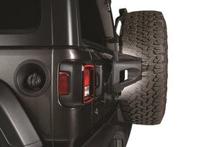 Rugged Ridge Spare Tire Relocation Bracket: Jeep Wrangler JL 2018-2024 2.0L/3.6L