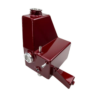 Wehrli Fabricated Aluminum Coolant Tank Kit Bengal Red: Ram 2500 / 3500 2013-2018 6.7L Diesel