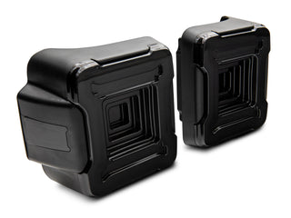 Raxiom Axial Plateau LED Tail Lights Smoked Lens: Jeep Wrangler JL 2018-2025 6.4L 392 / 3.6L V6 / 3.0L EcoDiesel