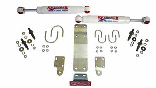 Skyjacker Dual Steering Damper Kit Hydro 7000: Jeep Wrangler JK 2007-2018 3.6L/3.8L V6