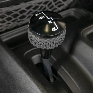 DV8 Offroad Black Shift Knob: Jeep Wrangler (2007-2017) / Wrangler JK (2018)