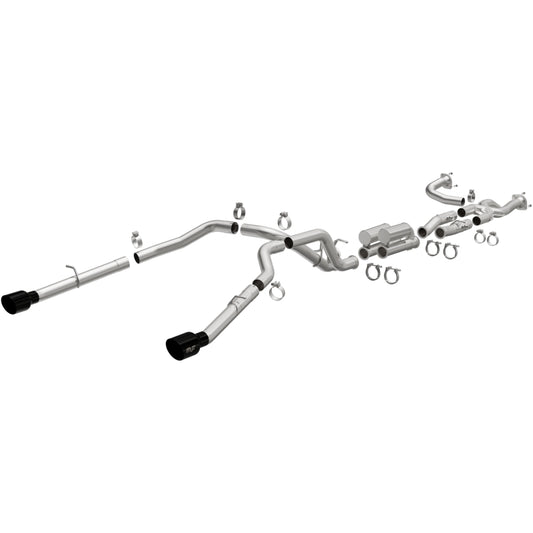 MagnaFlow 2025 Ram 1500 RHO SPEQ Series Black Chrome Cat-Back Performance Exhaust System