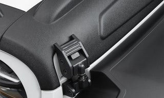 Bushwacker Trail Armor Hood Armor 3-Piece Set: Fits Most Jeep Wrangler / Gladiator Models (2018-2024) - Textured Black