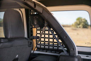 DV8 Offroad Rear Window Pocketed Molle Panels (REAR): Jeep Wrangler JL 2018-2026 2.0L Turbo/3.6L V6