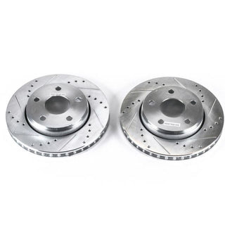 PowerStop Evolution D&S Rotor (FRONT): Jeep Wrangler 2007-2018 3.6L/3.8L V6