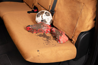 Covercraft 19-23 Dodge RAM 1500 Carhartt SeatSaver Custom Second Row Seat Covers - Brown