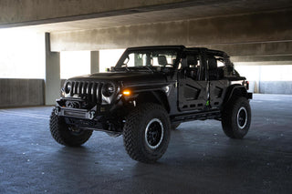 DV8 Offroad Slim Fender Flares: Jeep Wrangler JL 2018-2026 6.4L 392/3.6L V6