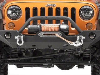 Raxiom Axial Series LED Fog Lights: Fits Most Jeep Wrangler Models (2007-2018) - Clear/Black