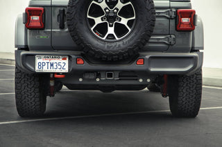 DV8 Offroad Rear Diff Skid Plate (REAR): Jeep Wrangler JL 2020-2022