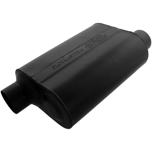 Flowmaster Super 40 Series Chambered Muffler: Chrysler 300 (05-13) / Dodge Challenger (08-13) / Charger (06-13) / Durango (04-09) / Magnum (06-08) / Ram 1500 (07-10)