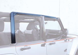 Rampage Door Surround Kit: Jeep Wrangler JK 2007-2018 - Black