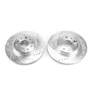 PowerStop Evolution D&S Brake Rotor (FRONT): Fits Jeep Wrangler 2018-2025 2.0L/3.6L