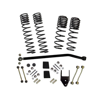 Skyjacker Dual Rate LT Coil Spring Comp Box 3.75in Lift: Jeep Wrangler 2021-2024 2.0L/6.4L 392
