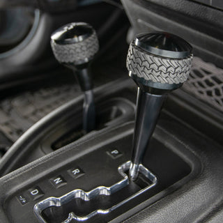 DV8 Offroad Black Shift Knob: Jeep Wrangler (2007-2017) / Wrangler JK (2018)
