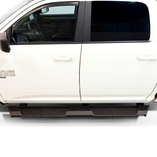Westin AT6 Running Boards Black: Ram 1500 2009-2024 3.6L/5.7L Hemi/6.2L TRX / 2500/3500 2010-2024 6.4L/6.7L Diesel
