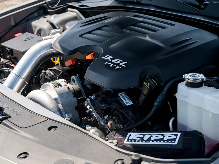 Ripp Supercharger Kit: Dodge Charger 3.6L V6 2018 - 2023