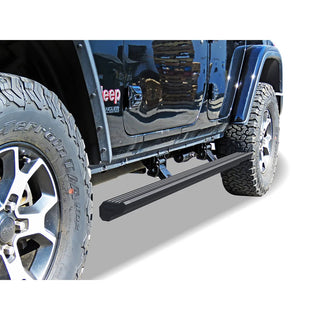 APS W Series Electric Running Boards (Pair): Jeep Wrangler JL 4-Door 2018 - 2025