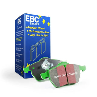 EBC Greenstuff Front Brake Pads: Dodge Ram 1500 Mega Cab 2WD 2006 - 2010