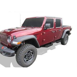 APS Side Armor DS Nerf Bars (Pair): Jeep Gladiator 2020 - 2025