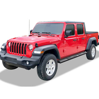 APS S Series Running Boards (Black, Pair): Jeep Gladiator 2020 - 2025