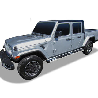APS S Series Running Boards (Polished, Pair): Jeep Gladiator 2020 - 2025