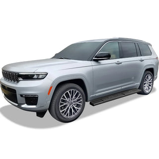 APS S Series Running Boards (Black, Pair): Jeep Grand Cherokee 2022 - 2025