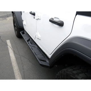 APS A Series Running Boards (Pair): Jeep Wrangler JK 2-Door 2007 - 2018
