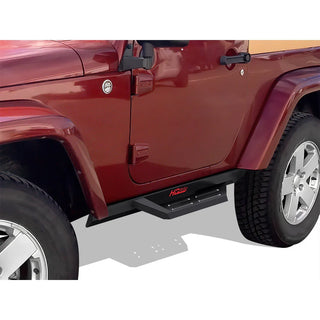APS Side Armor DS Nerf Bars (Pair): Jeep Wrangler JK 2-Door 2007 - 2018