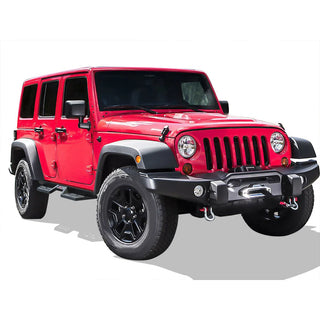 APS Side Armor DS Nerf Bars (Pair): Jeep Wrangler JK 4-Door 2007 - 2018