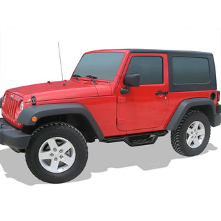 APS Side Armor Nerf Bars (Pair): Jeep Wrangler JK 2-Door 2007 - 2018