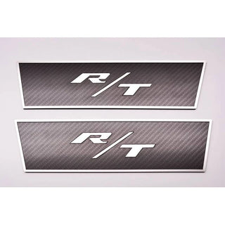American Car Craft Carbon Fiber Door Badge (R/T): Dodge Challenger R/T 2008 - 2023