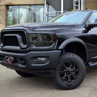 Spec D DRL LED Headlights (Smoke): Ram 2500 & 3500 2019 - 2024