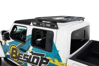 Bestop Granite Series Hardtop Roof Rack (Black): Fits Jeep Gladiator/Wrangler JL 2018-2025