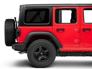 Raxiom Axial Plateau LED Tail Lights Smoked Lens: Jeep Wrangler JL 2018-2025 6.4L 392 / 3.6L V6 / 3.0L EcoDiesel