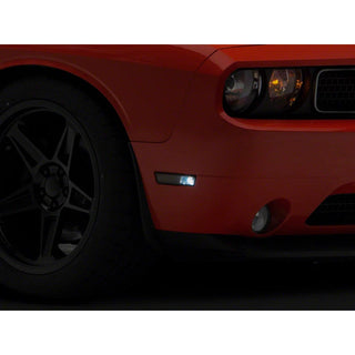 Raxiom Axial Series Smoked Side Marker Lamps: Dodge Challenger 2008-2014