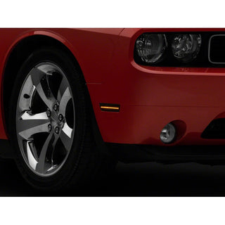 Raxiom Axial Series Smoked LED Side Marker Lights: Dodge Challenger 2008-2014