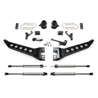 Fabtech 5in Radius Arm System w/ DL Shocks: Ram 3500 2013-2016 w/ Factory Radius Arms