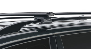 Rhino-Rack Black Vortex SX 2 Bar Roof Rack: Dodge Durango (98-09) / Jeep Grand Cherokee (05-10)