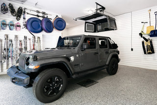 Bestop Hoss Hardtop Hoist Black (FRONT): Jeep Wrangler JL 2018-2025 2.0L/3.6L