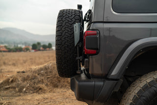 DV8 Offroad Tailgate Reinforcement Molle Panel: Jeep Wrangler JL 2018-2025 3.6L / 6.4L 392